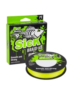 BERKLEY SICK BRAID - FLAME GREEN (150 MTR)