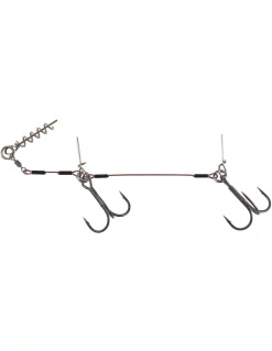 BKK STINGER RIGS (BLACK NICKEL)