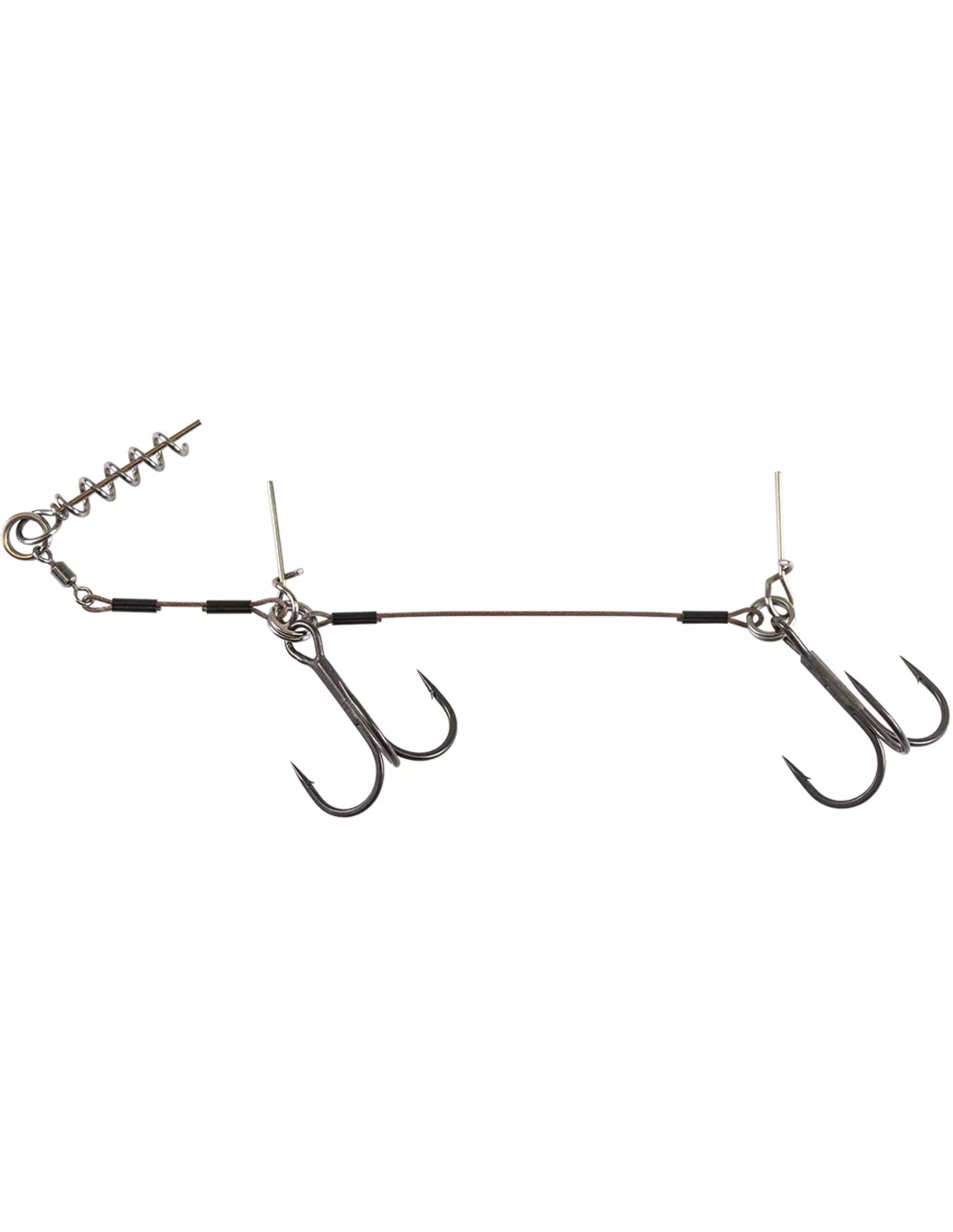 BKK STINGER RIGS (BLACK NICKEL) 3 BKK STINGER RIGS (BLACK NICKEL)