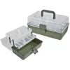 CARPZOOM TACKLEBOX 2-TRAY -Winkel voor visaccessoires carpzoom tacklebox 2 tray