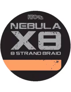 HTO NEBULA 8-BRAID ORANGE (150 MTR)