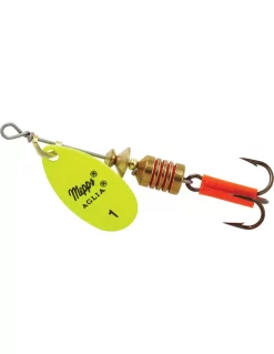 MEPP'S MEPPS AGLIA SPINNERS - FLUO CHARTREUSE