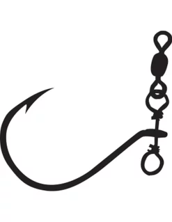 MUSTAD UP NO-TWIST SHOT RIG (5 PCS)