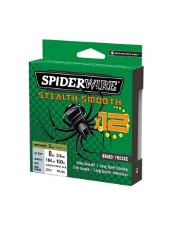 SPIDERWIRE STEALTH SMOOTH 12 (150 MTR) GREEN