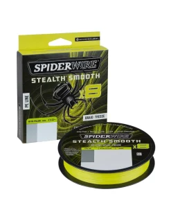 SPIDERWIRE STEALTH SMOOTH 8 YELLOW (150 MTR)