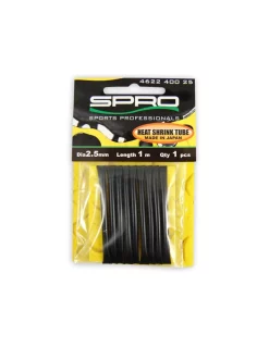 SPRO HEAT SHRINK TUBE BLACK (1 MTR)