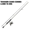 MITCHELL TANAGER CAMO COMBO 2.40M 10-30G -Winkel voor visaccessoires tanager camo combo 240m 10 30g
