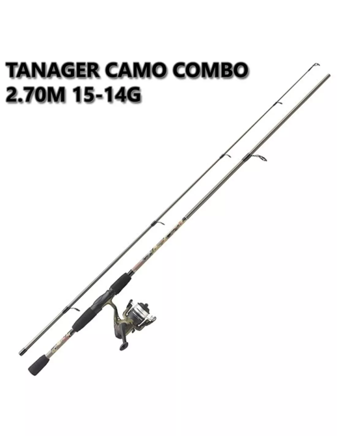 MITCHELL TANAGER CAMO COMBO 2.70M 15-40G 3 MITCHELL TANAGER CAMO COMBO 2.70M 15-40G