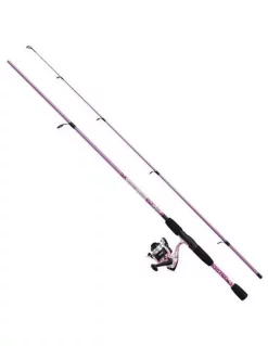 MITCHELL TANAGER PINK CAMO SPINNING COMBO